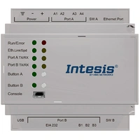Intesis INBACMBM2500000 Modbus/BACnet Gateway 250 Datenpunkte RS-485, Ethernet 24 V/DC 1 St. Intesis INBACMBM2500000 Modbus/BACnet Gateway 250 Datenpunkte RS-485, Ethernet 24 V/DC 1 St.