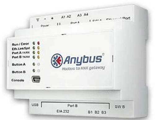 Modbus/KNX Gateway RS-485, RJ-45, Ethernet 24 V/DC