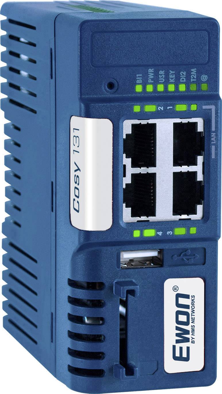 EWON EC61330 Cosy 131 Ethernet Industrie Router LAN, RJ-45 Anzahl Eingänge: 2 x Anzahl Ausgänge: 2 x 12 V/DC, 24 V/DC 1St.