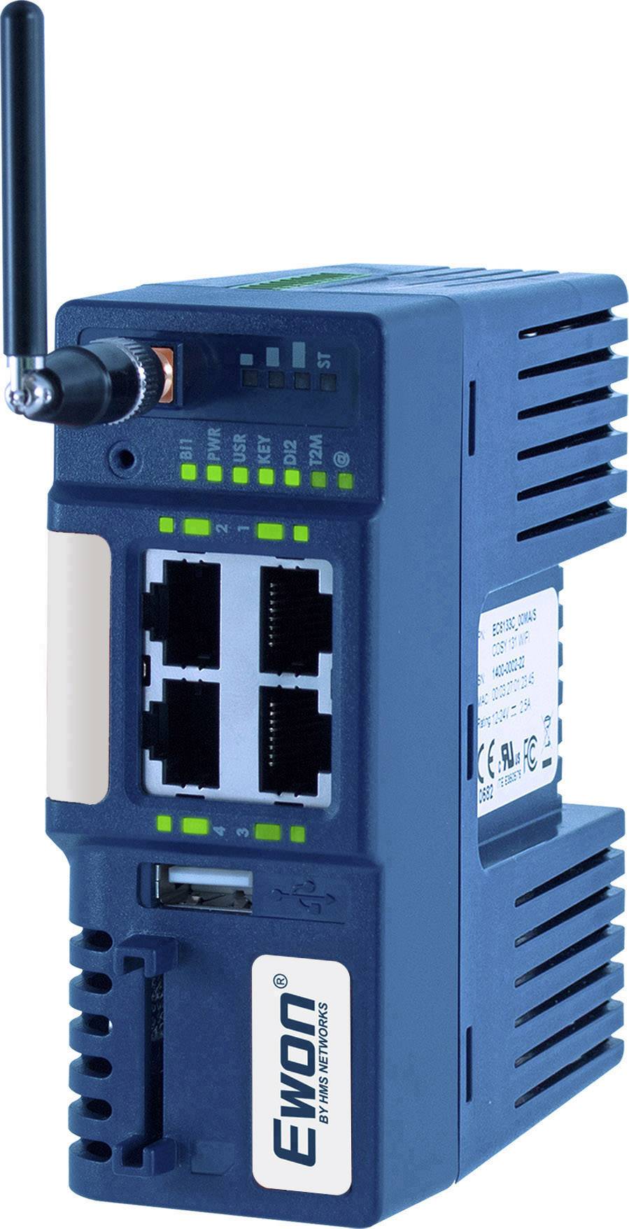 EWON EC6133D Cosy 131 3G Industrie Router LAN, 3G, RJ-45 Anzahl Eingänge: 2 x Anzahl Ausgänge: 2 x 12 V/DC, 24 V/DC 1St.