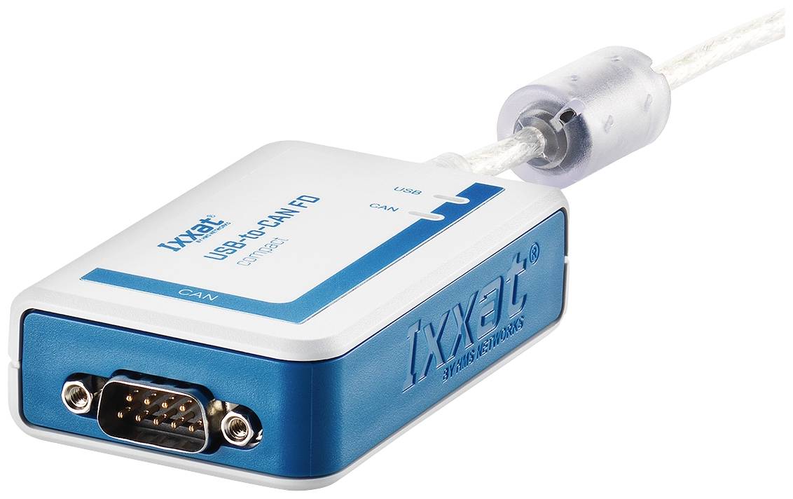 Ixxat 1.01.0351.12001 USB-to-CAN FD Compact CAN Umsetzer 5 V/DC 1 St.