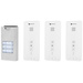 Smartwares DIC-21132 Interphone Set complet 3 foyers argent, blanc