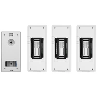 Smartwares DIC-21132 Türsprechanlage Komplett-Set 3 Familienhaus Silber, Weiß Smartwares DIC-21132 Türsprechanlage Komplett-Set 3 Familienhaus Silber, Weiß