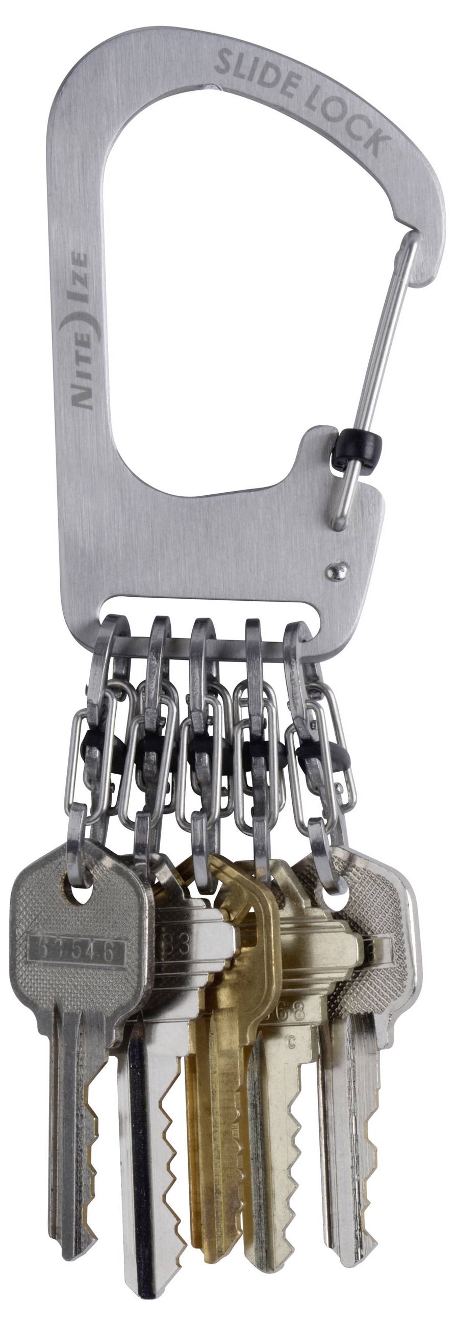 NITE Ize Schlüsselhalter NI-KCK-11-R3 Silber 1St.