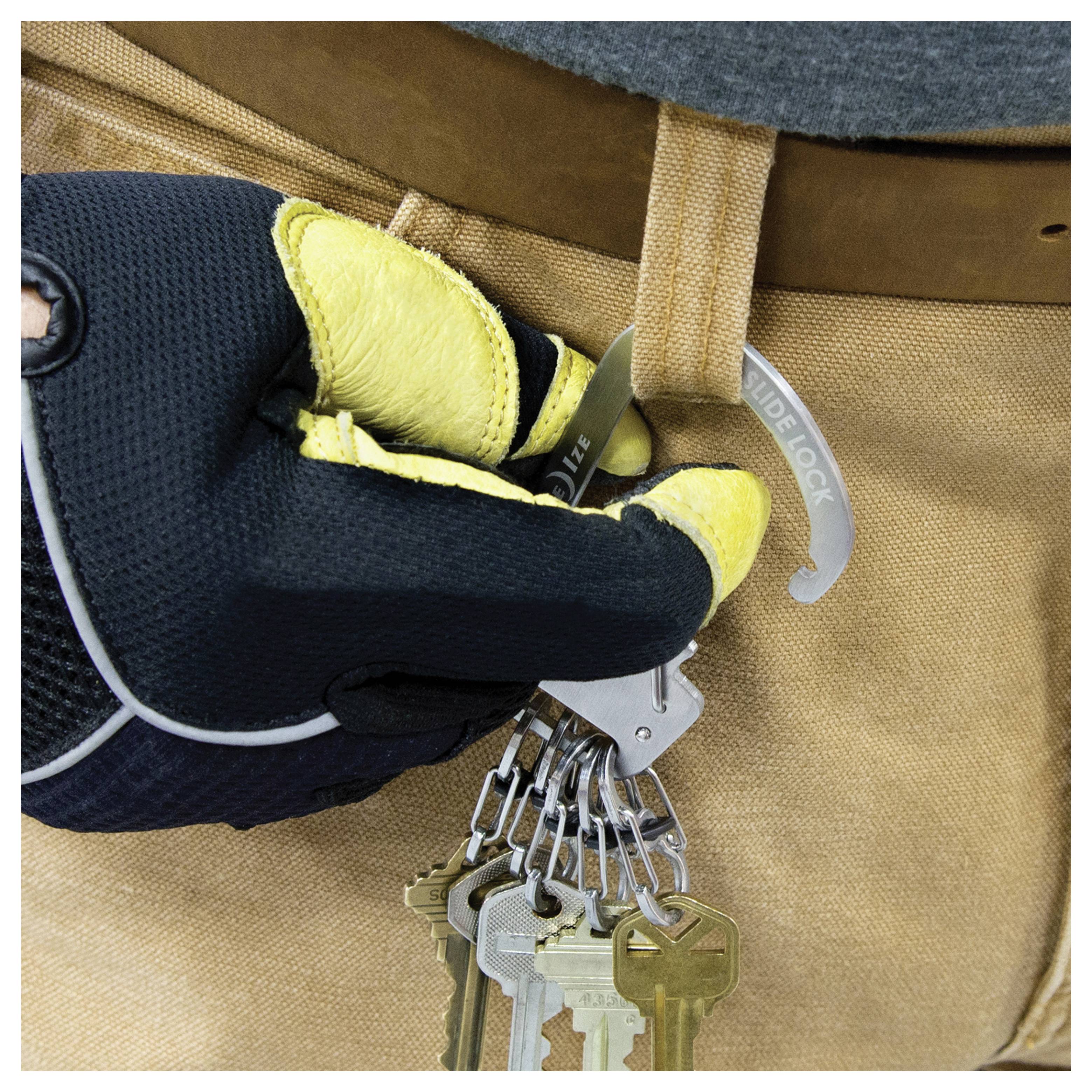 NITE Ize Schlüsselhalter NI-KCK-11-R3 Silber 1 St.