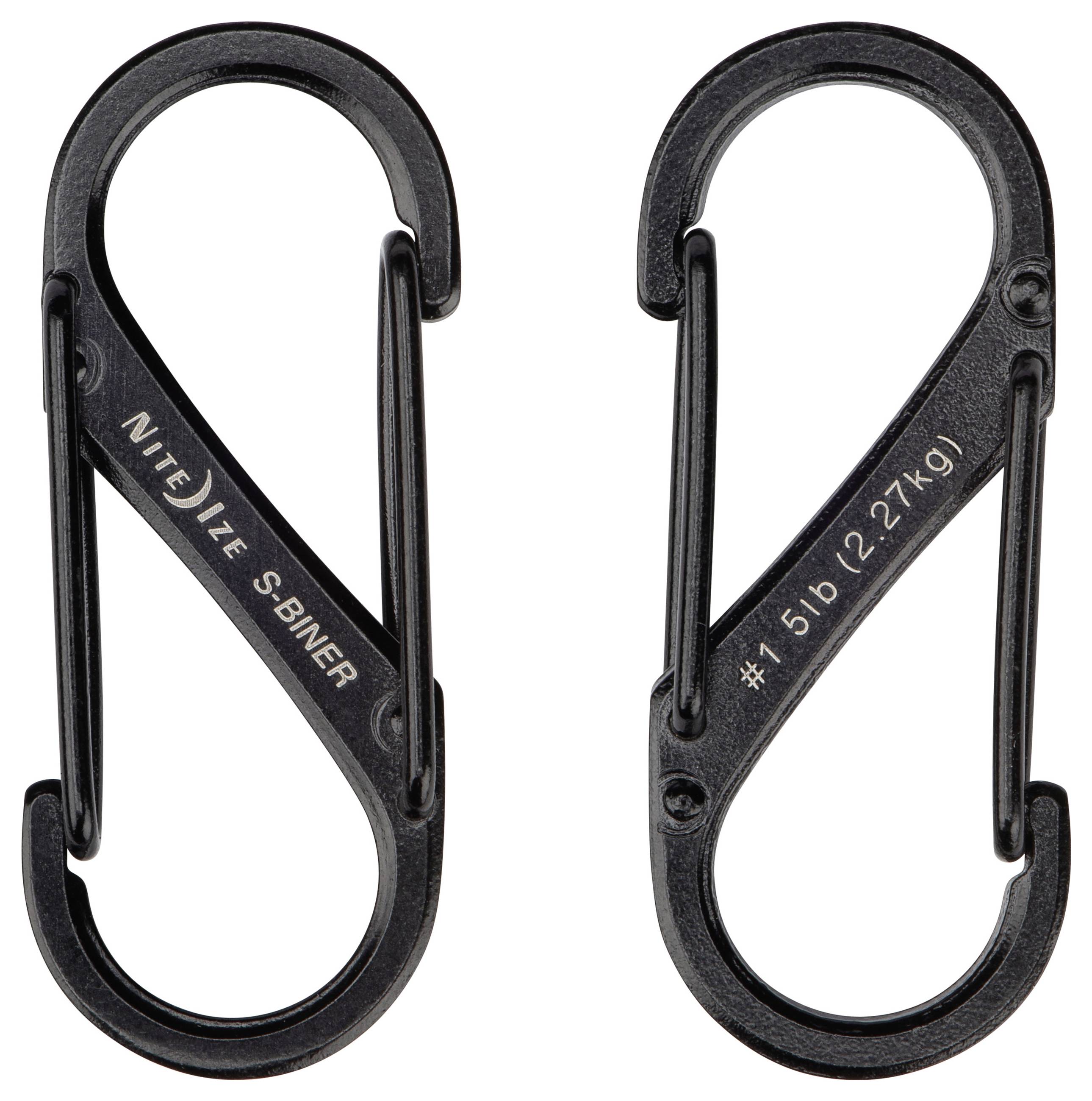 NITE Ize NI-SB1-2PK-01 Karabiner 40 mm x 1.42 mm 2 St.