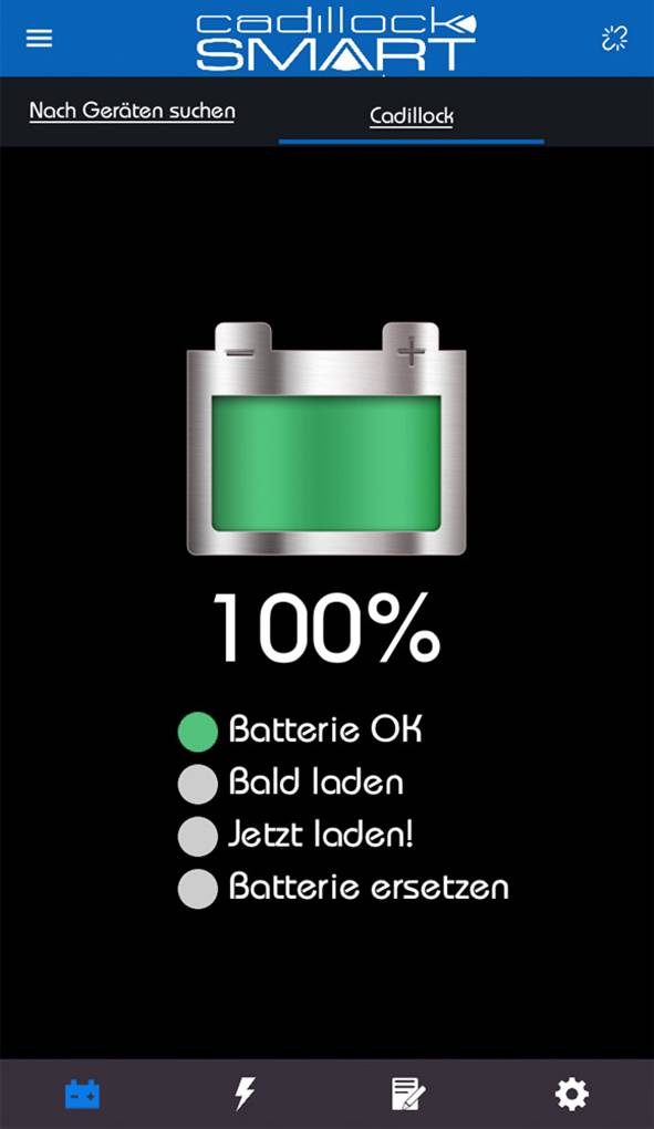 Cadillock Smart Batterieüberwachung 6 V, 12 V, 24V Ladeüberwachung, Batterieprüfung, Kontrolle Lichtmaschine, Spannungsmesser