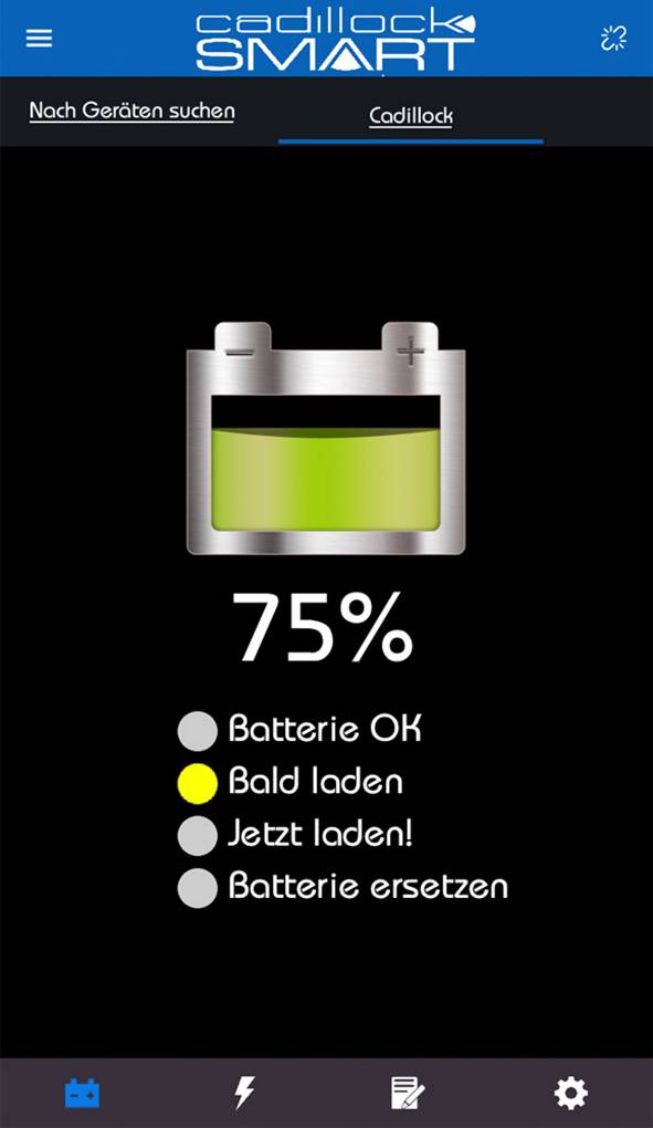 Cadillock Smart Batterieüberwachung 6 V, 12 V, 24V Ladeüberwachung, Batterieprüfung, Kontrolle Lichtmaschine, Spannungsmesser