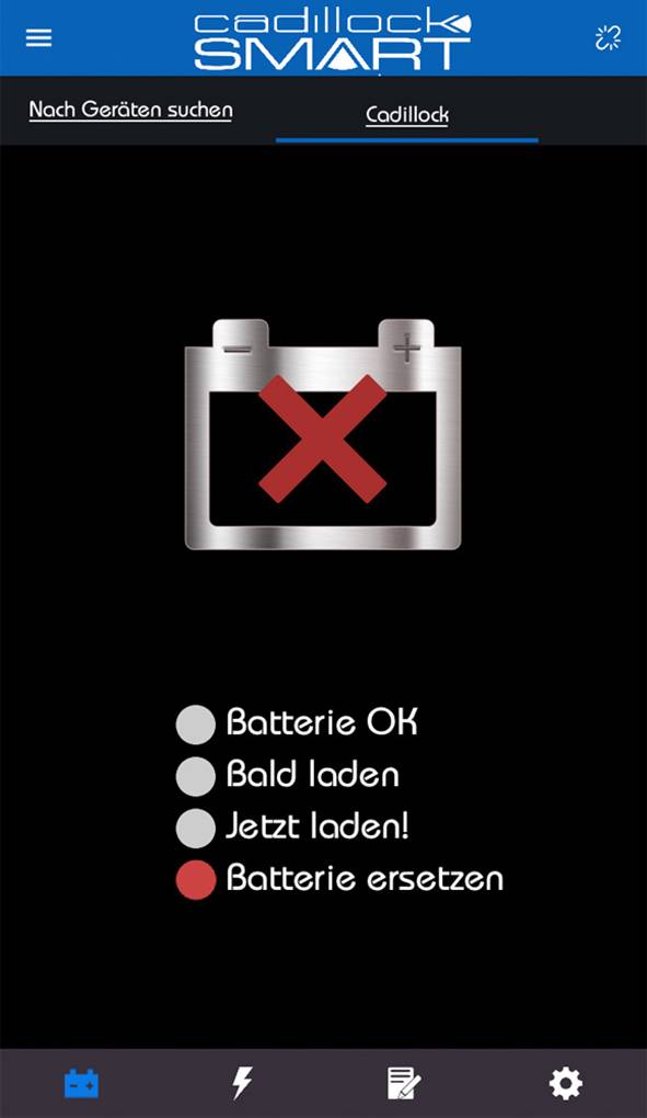 Cadillock Smart Batterieüberwachung 6 V, 12 V, 24 V Ladeüberwachung, Batterieprüfung, Kontrolle Lichtmaschine, Spannungsmesser, Bluetooth® Verbind