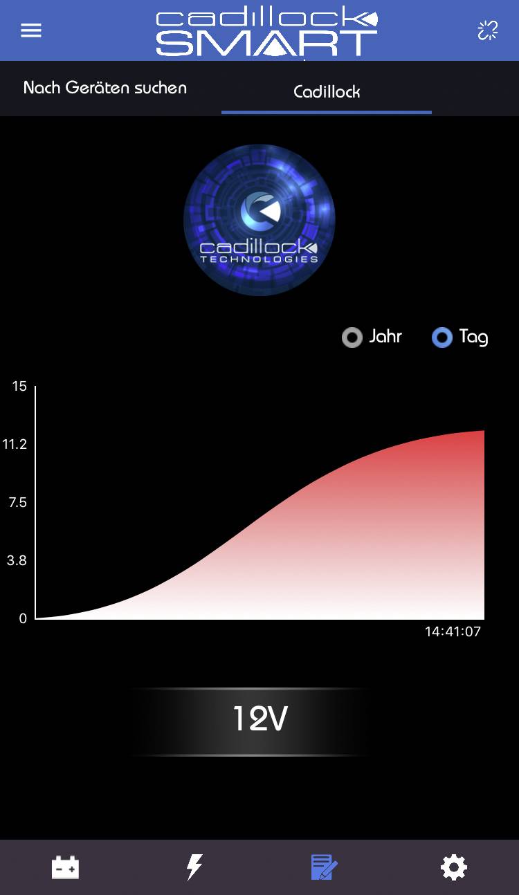 Cadillock Smart Batterieüberwachung 6 V, 12 V, 24V Ladeüberwachung, Batterieprüfung, Kontrolle Lichtmaschine, Spannungsmesser