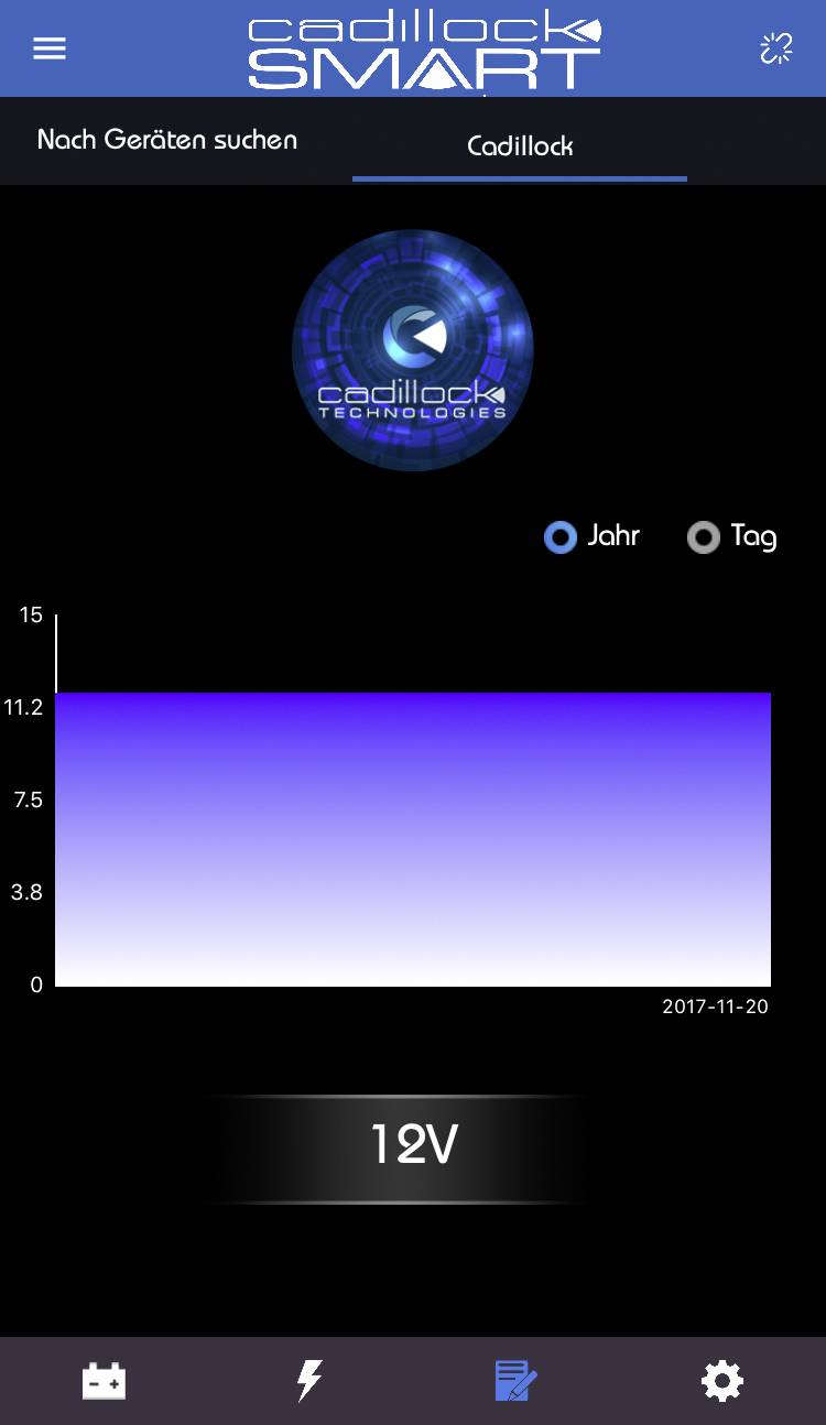 Cadillock Smart Batterieüberwachung 6 V, 12 V, 24V Ladeüberwachung, Batterieprüfung, Kontrolle Lichtmaschine, Spannungsmesser