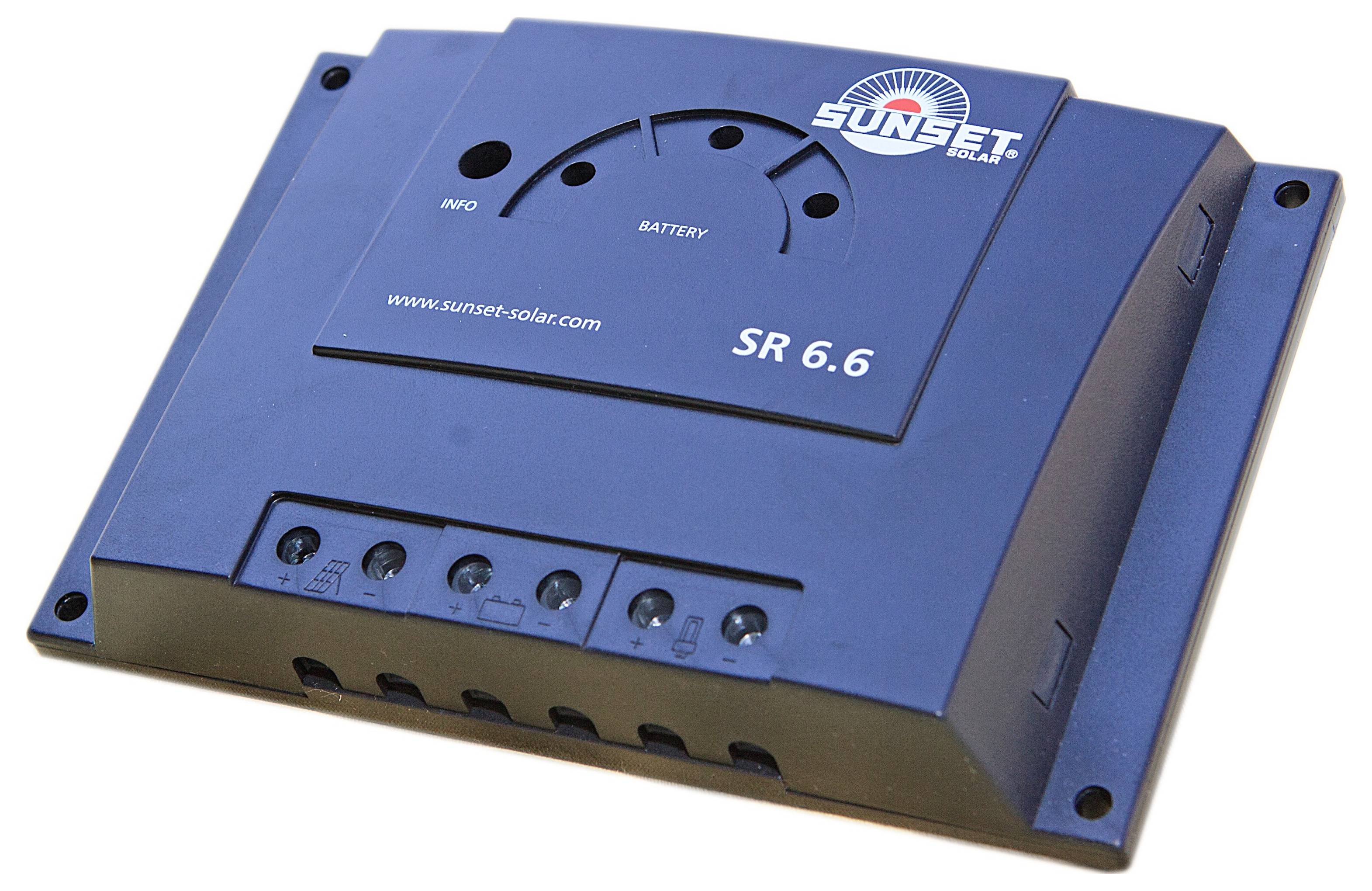 Sunset PV 10 10410 Solar-Set 10 Wp inkl. Anschlusskabel, inkl. Laderegler