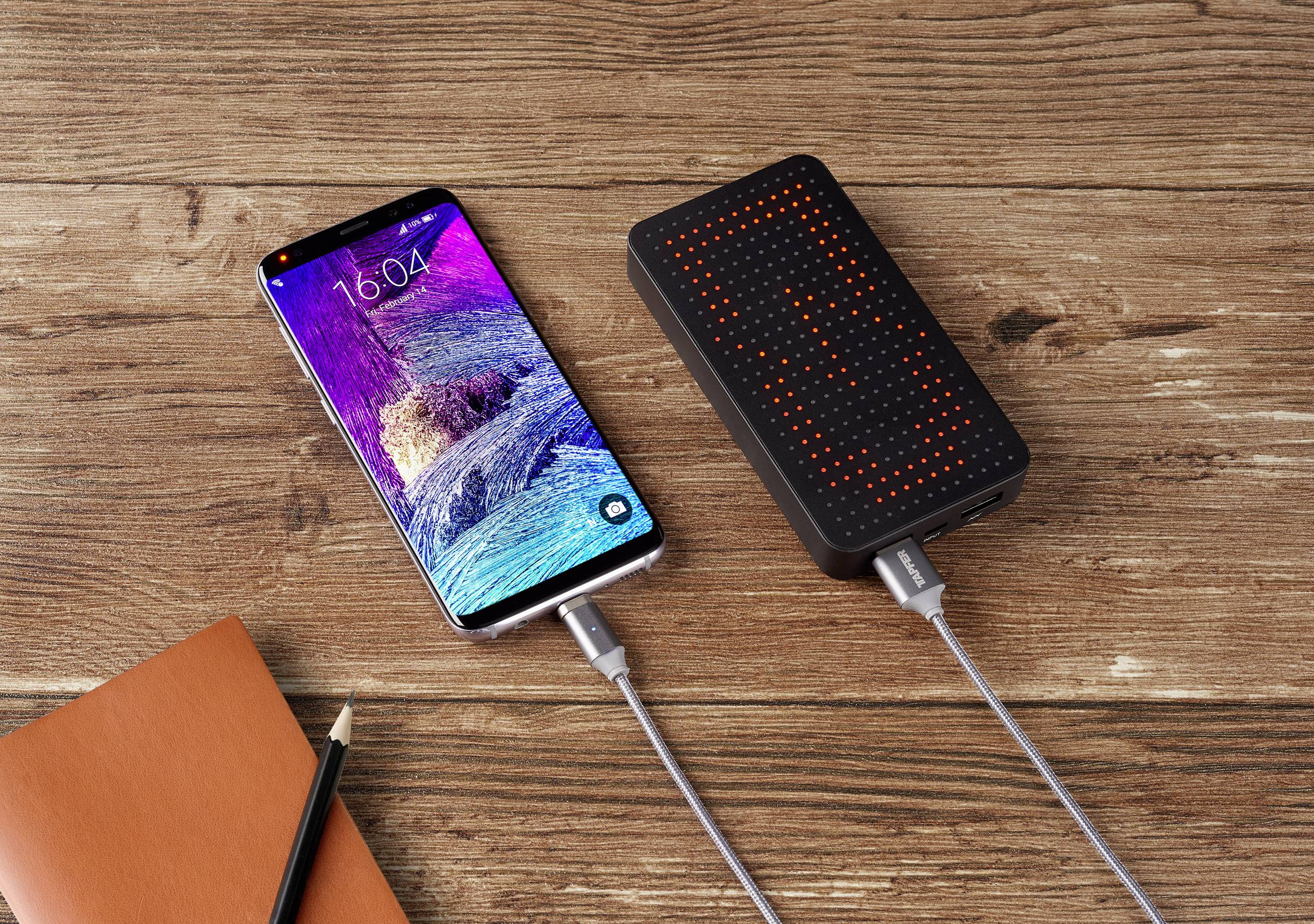 Tapfer TCLP-10000 T Powerbank (Zusatzakku) LiPo 10000 mAh 1003LTF