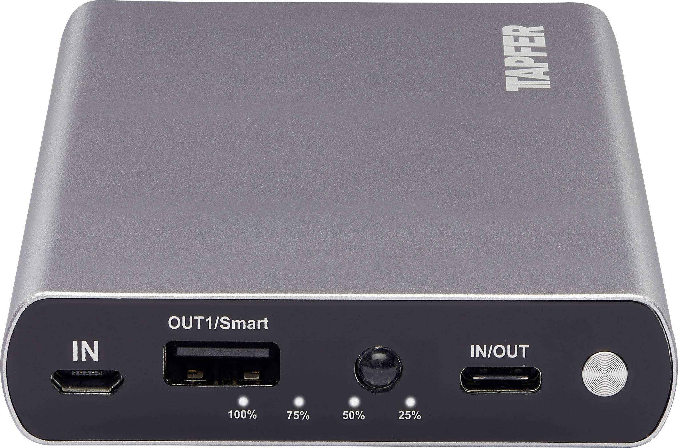 Tapfer TSP-5000 S Powerbank (Zusatzakku) LiPo 5000 mAh 1001BTF