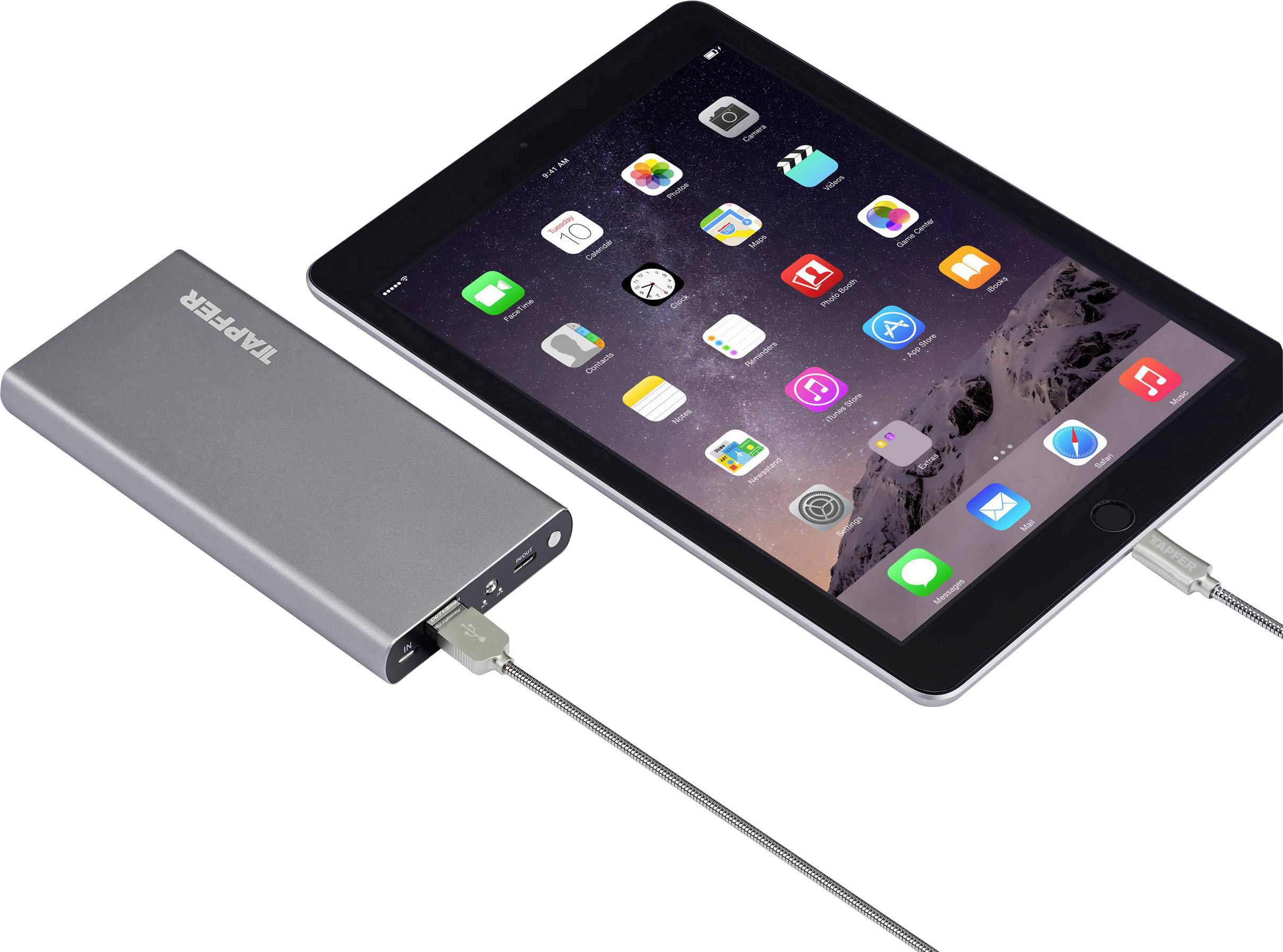 Tapfer TSP-5000 S Powerbank (Zusatzakku) LiPo 5000 mAh 1001BTF