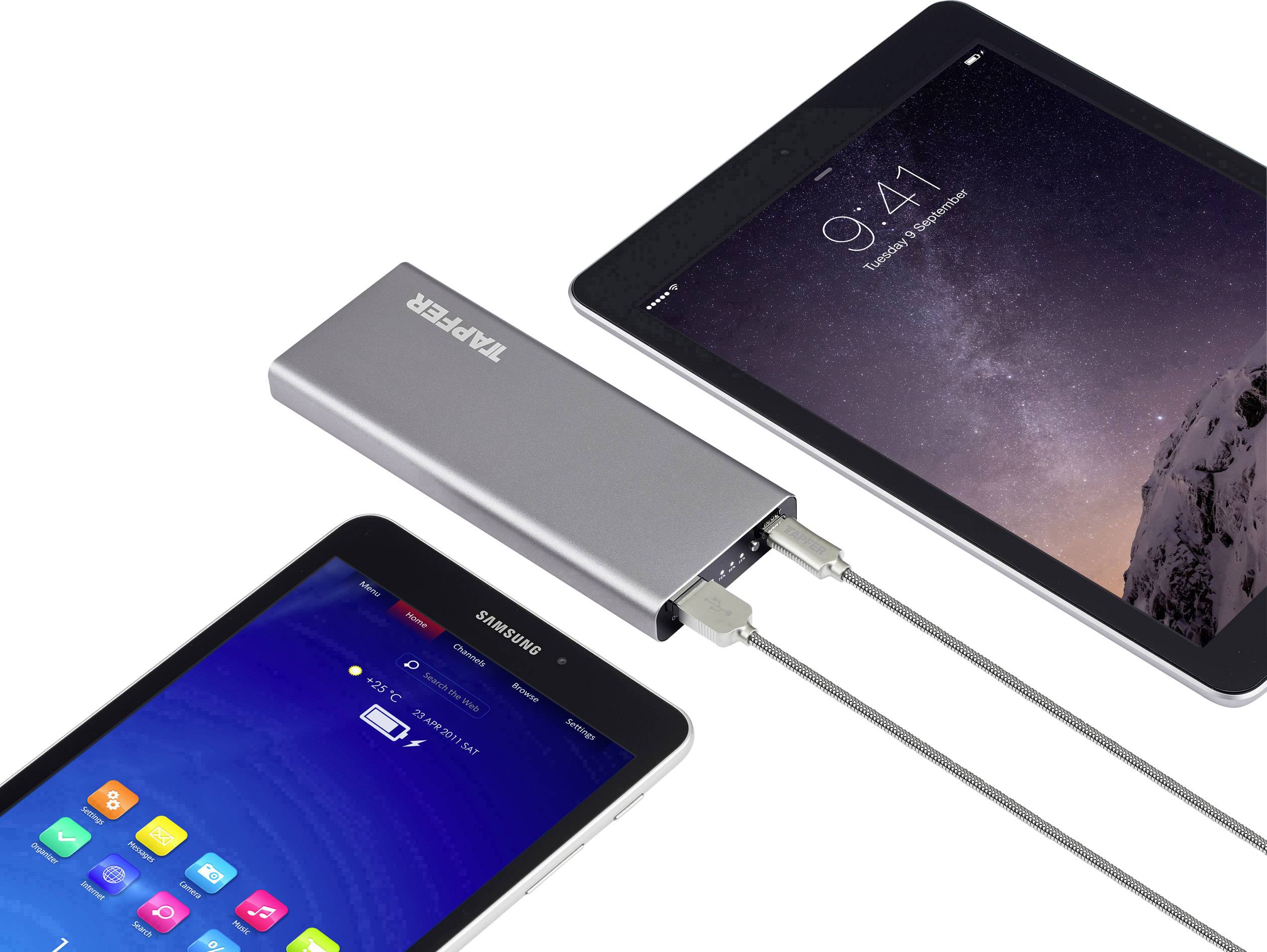 Tapfer TSP-5000 S Powerbank (Zusatzakku) LiPo 5000 mAh 1001BTF