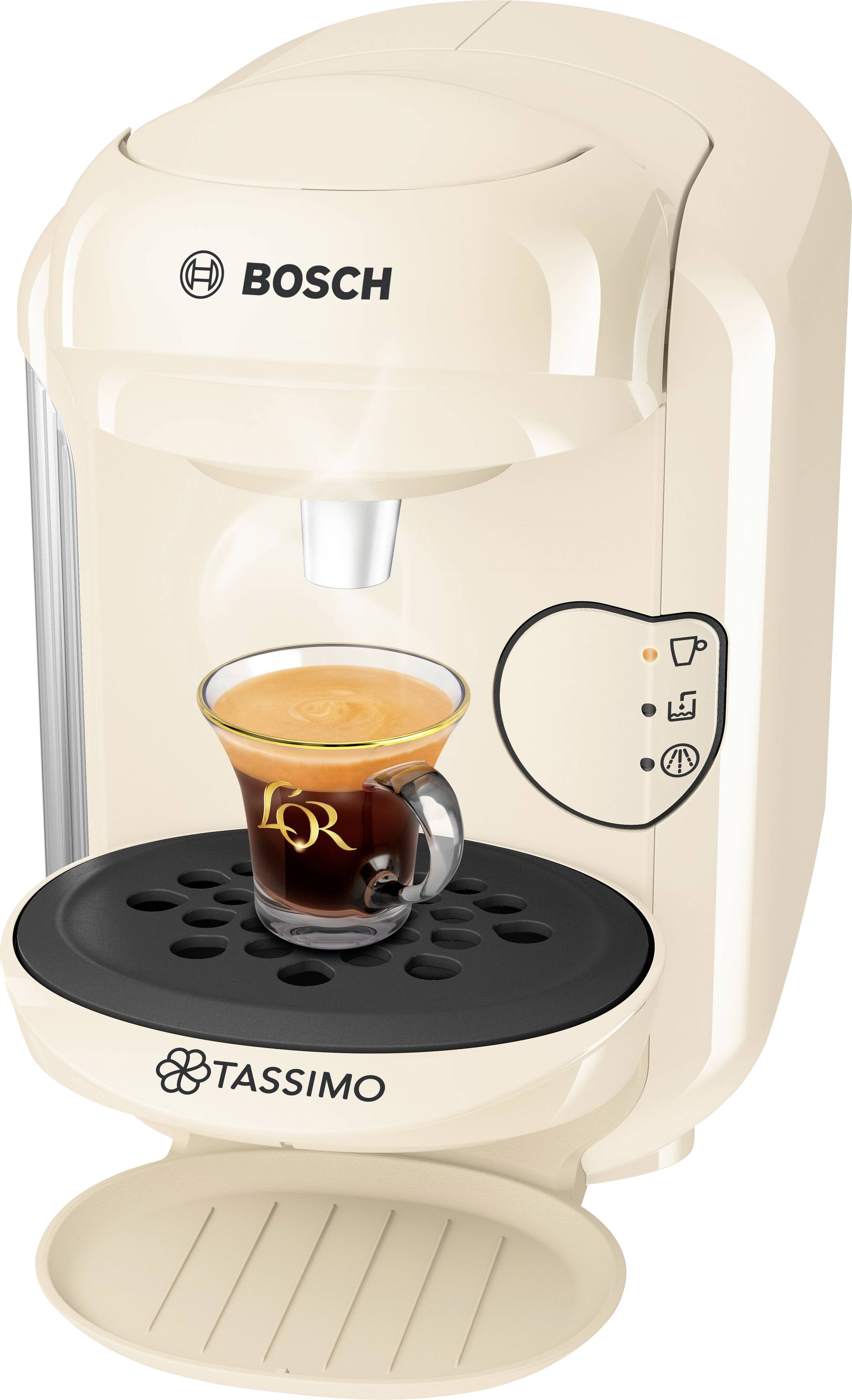 Bosch Haushalt Tassimo VIVY 2  TAS1407 Kapselmaschine Beige One Touch
