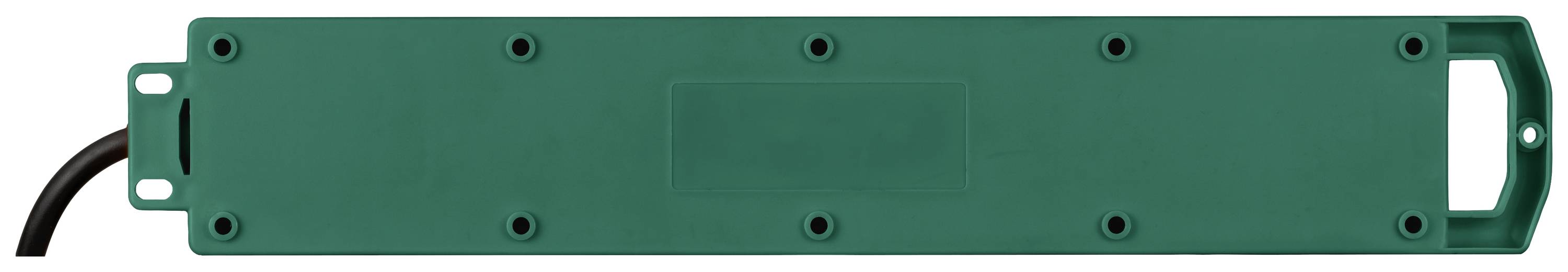 Brennenstuhl 1159910215 Outdoor Steckdosenleiste mit Schalter 5fach Grün Schutzkontakt 1St.