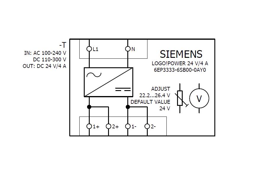 Siemens 6EP3333-6SB00-0AY0 6EP33336SB000AY0 SPS-Powermodul