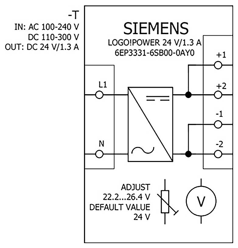 Siemens 6EP3331-6SB00-0AY0 6EP33316SB000AY0 SPS-Netzteil 24 V