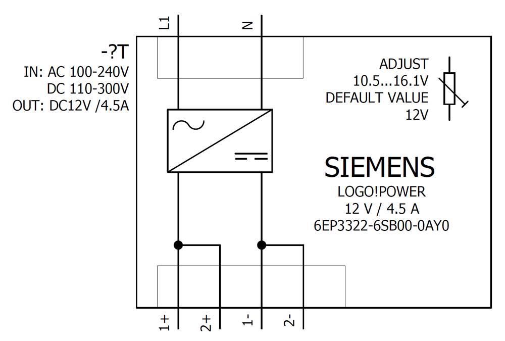 Siemens 6EP3322-6SB00-0AY0 6EP33226SB000AY0 SPS-Powermodul