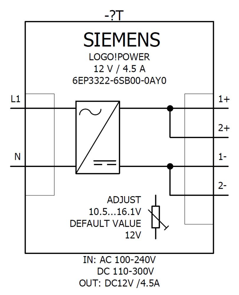 Siemens 6EP3322-6SB00-0AY0 6EP33226SB000AY0 SPS-Powermodul