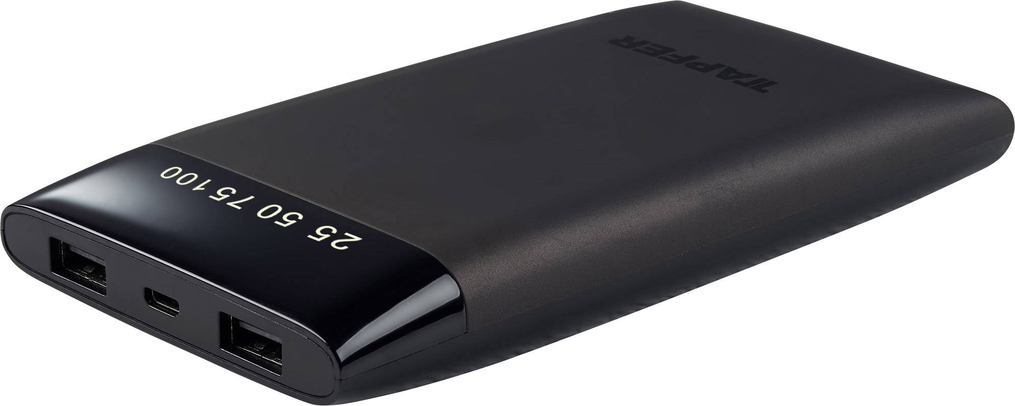 Tapfer TPB-6LED Powerbank (Zusatzakku) LiPo 6000 mAh 1001CTF