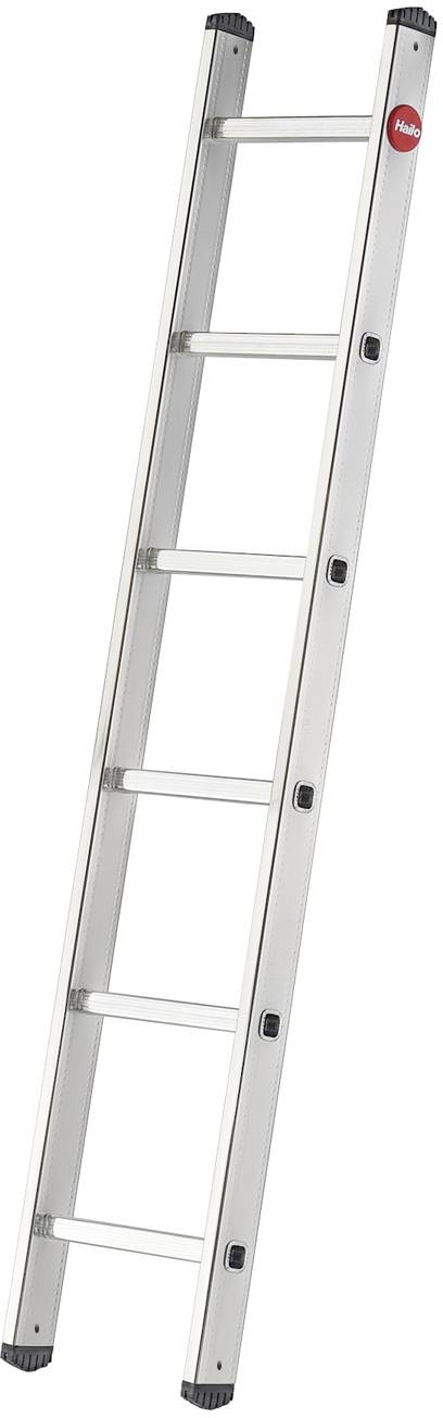 Hailo ProfiStep® uno 7106-007 Aluminium Anlegeleiter Arbeitshöhe (max.): 2.7m Silber 2.8kg