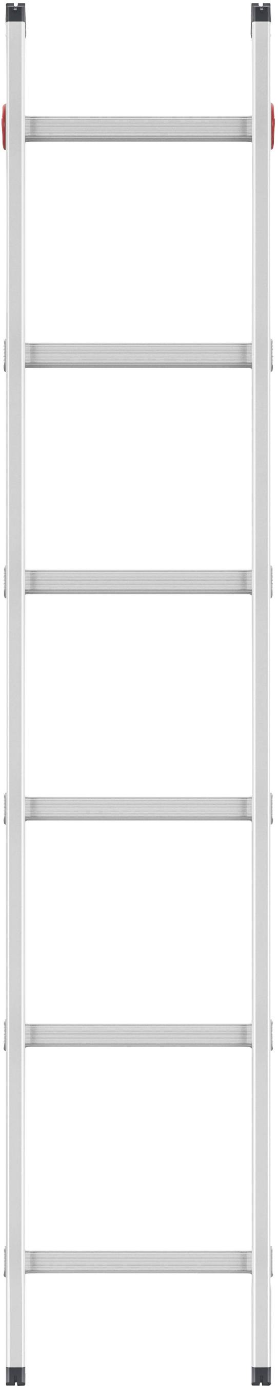 Hailo ProfiStep® uno 7106-007 Aluminium Anlegeleiter Arbeitshöhe (max.): 2.7m Silber 2.8kg