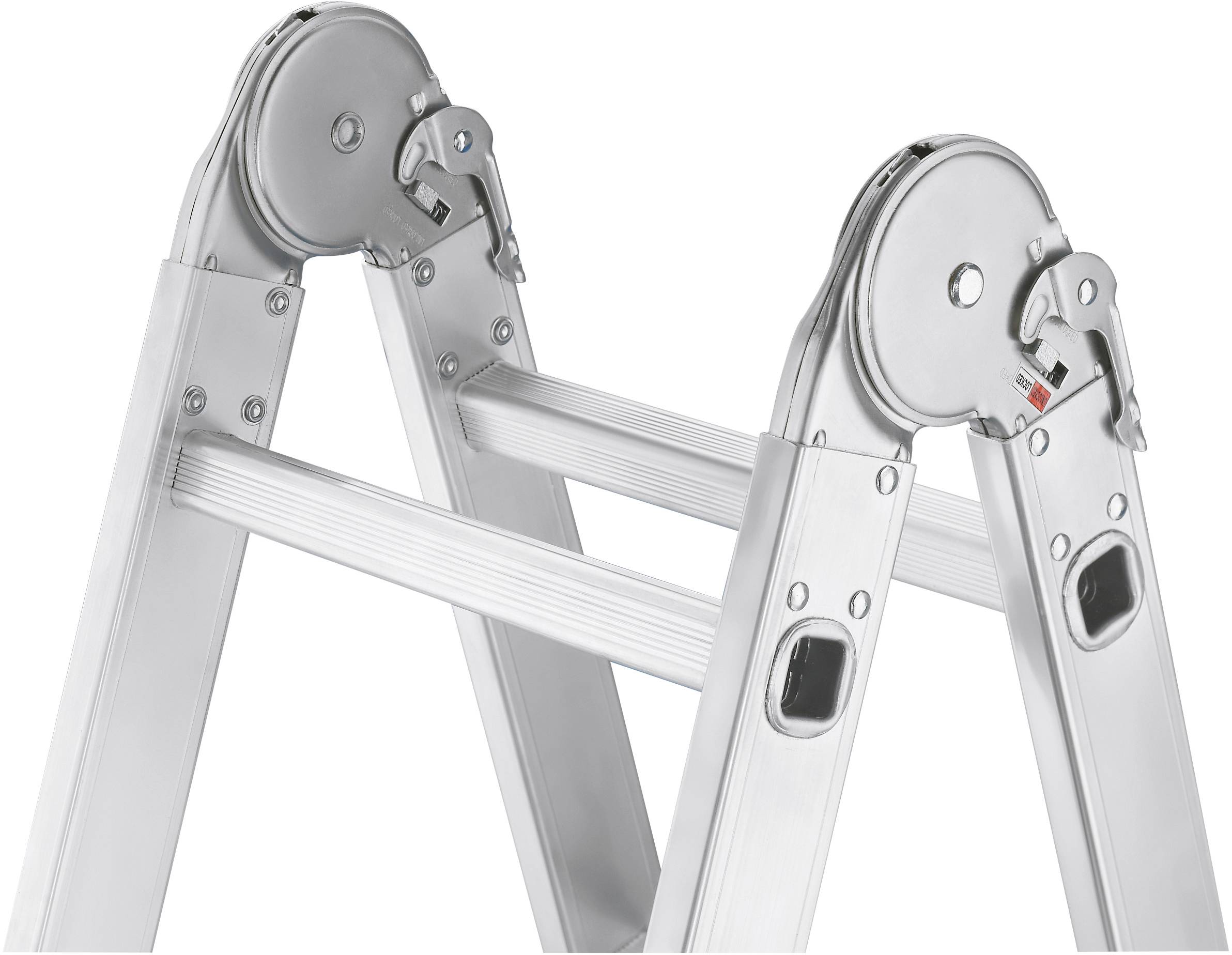 Hailo ProfiStep® combi 7412-037 Aluminium Multifunktionsleiter Arbeitshöhe (max.): 4.35m Silber 16.7kg