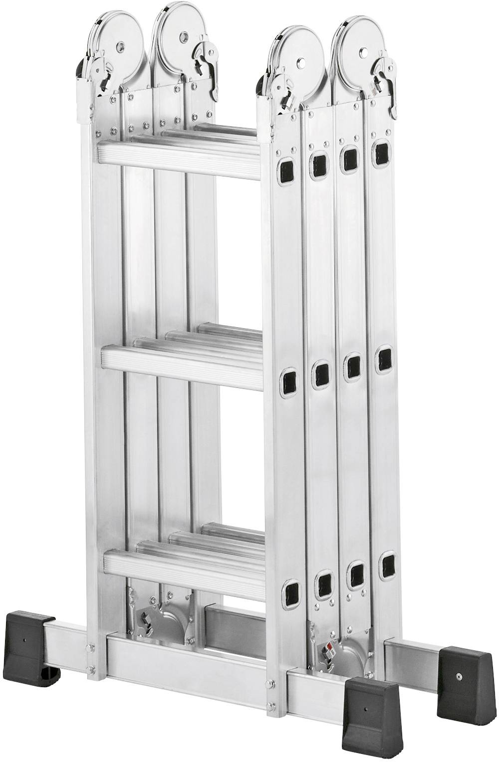 Hailo ProfiStep® combi 7412-037 Aluminium Multifunktionsleiter Arbeitshöhe (max.): 4.35m Silber 16.7kg