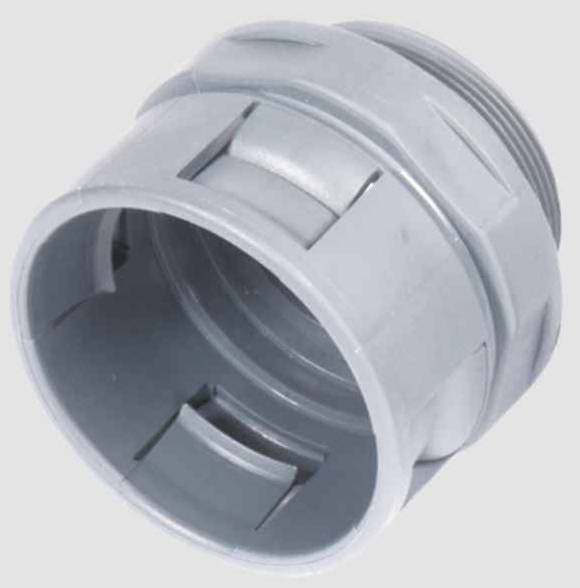 Helukabel 905858 HSSV gerade GR M10x1,0 NW7,5 Schlauchverschraubung Grau M10 Gerade