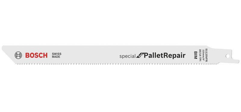 Bosch Accessories 2608658037 Säbelsägeblatt S 1125 VFR Special for Pallet Repair 100 St.