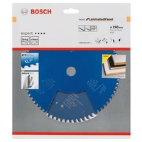 Bosch Accessories Expert for Laminated Panel 2608644129 Hartmetall Kreissägeblatt 190 x 20 x 1.6mm Zähneanzahl: 60 1St. Bosch Accessories Expert for Laminated Panel 2608644129 Hartmetall Kreissägeblatt 190 x 20 x 1.6mm Zähneanzahl: 60 1St.