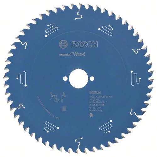 Bosch Accessories Expert for Wood 2608644068 Kreissägeblatt 237 x 30 x 1.8mm Zähneanzahl: 56 1St. Bosch Accessories Expert for Wood 2608644068 Kreissägeblatt 237 x 30 x 1.8mm Zähneanzahl: 56 1St.