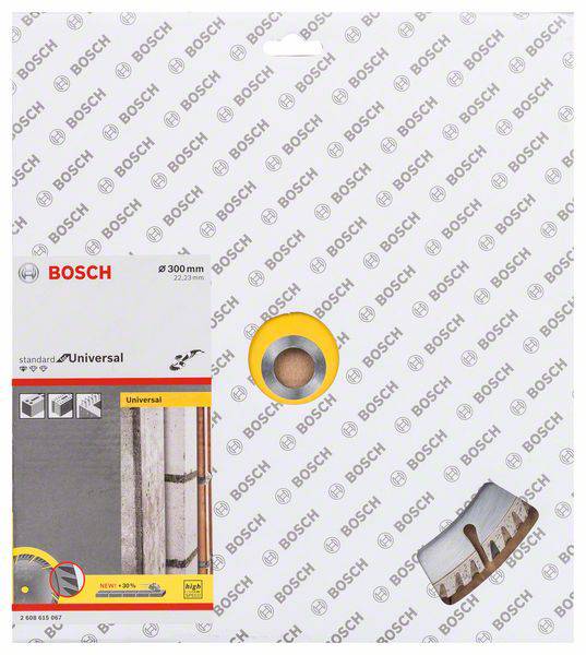 Bosch Accessories 2608615067 Standard for Universal Speed Diamanttrennscheibe Durchmesser 300mm Bohrungs-Ø 22.23mm 1St.