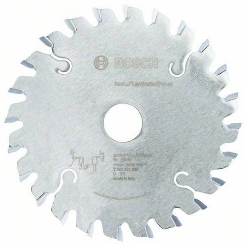Bosch Accessories Best for Laminated Panel 2608642609 Vorritzsägeblatt 125 x 20 x 4.3 mm Zähneanzah