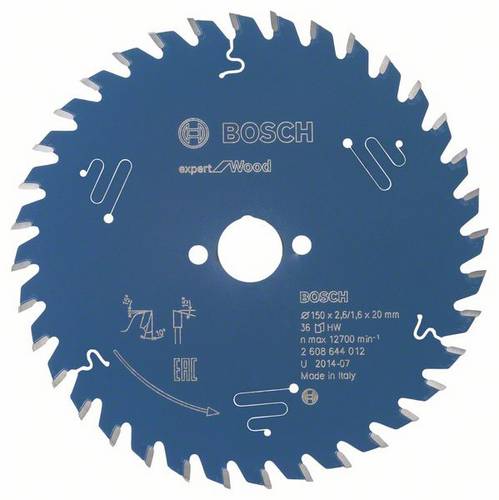 Bosch Accessories Expert for Wood 2608644012 Kreissägeblatt 150 x 20 x 1.6 mm Zähneanzahl: 36 1 St.