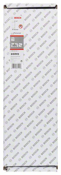 Eine Verpackung für ein Bosch-Heimwerkerprodukt, zeigt das Bosch-Logo und Produktinformationen auf der Vorderseite.