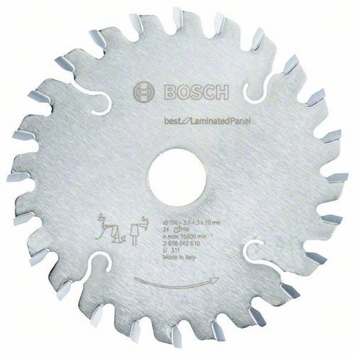Bosch Accessories Best for Laminated Panel 2608642610 Vorritzsägeblatt 120 x 20 x 4.3 mm Zähneanzah