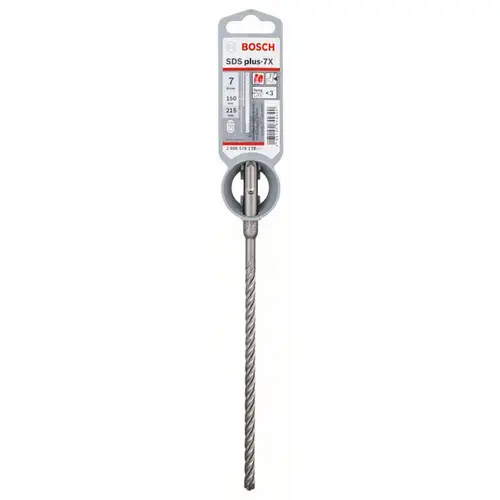 Bosch Accessories SDS+ 7X 2608576129  Hammerbohrer  7 mm   1 St. Bosch Accessories SDS+ 7X 2608576129  Hammerbohrer  7 mm   1 St.