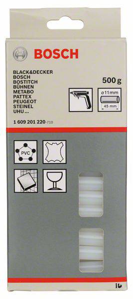 Bosch Accessories Heißklebesticks 11mm 45mm 500g