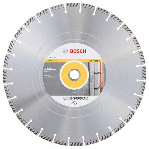 Bosch Accessories 2608615073 Standard for Universal Speed Diamanttrennscheibe Durchmesser 400mm Bohrungs-Ø 20mm 1St.
