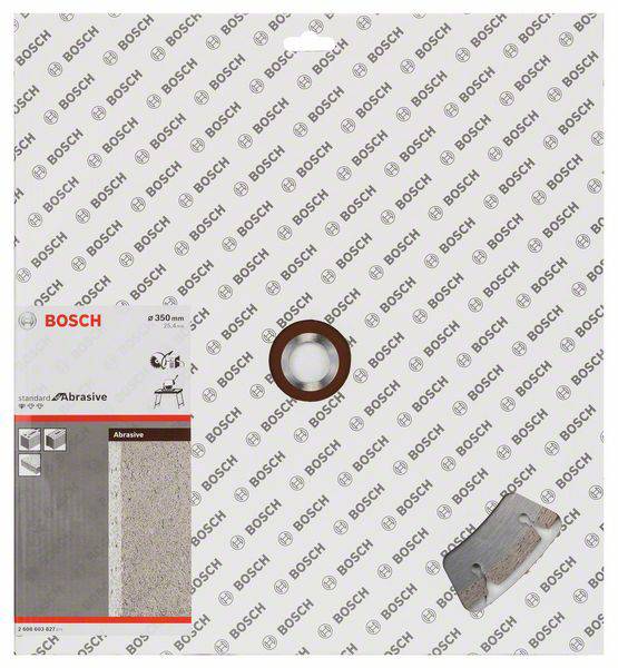 Bosch Accessories 2608603827 Standard for Abrasive Diamanttrennscheibe Durchmesser 350mm Bohrungs-Ø 25.40mm 1St.
