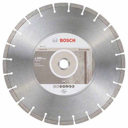Bosch Accessories 2608603806 Standard for Concrete Diamanttrennscheibe Durchmesser 350mm 1St.