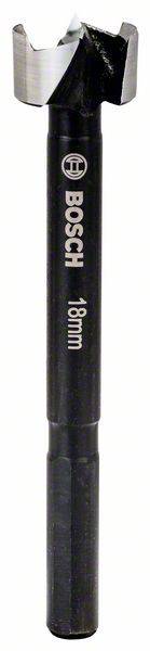 Bohrer der Marke Bosch, 16 mm Durchmesser, schwarz-silbernes Design, geeignet für Holzarbeiten.