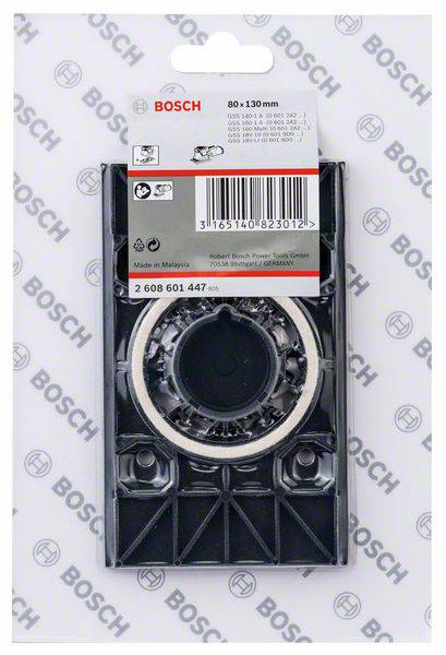 Schwingplatte, 80 x 130 mm Bosch Accessories 2608601447