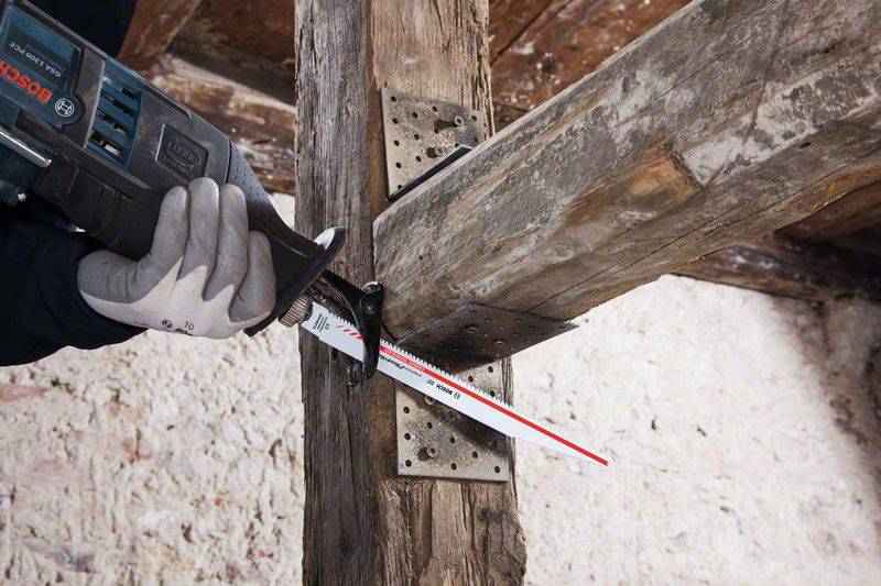 Bosch Accessories 2608653100 Säbelsägeblatt S 1156 XHM, Carbide Progressor for Wood and Metal, 1er-Pack 1 St.