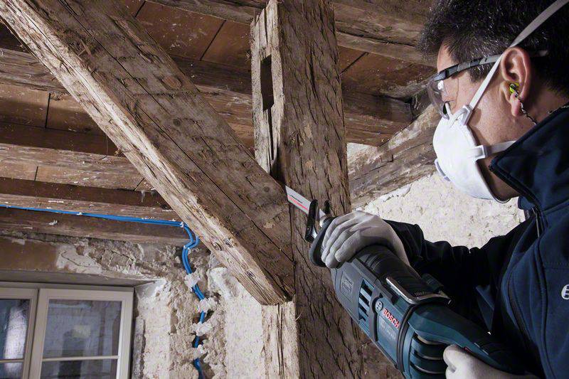 Bosch Accessories 2608653100 Säbelsägeblatt S 1156 XHM, Carbide Progressor for Wood and Metal, 1er-Pack 1 St.