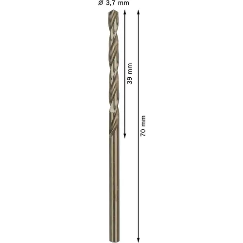 Bosch Accessories 2608588091 Metall-Spiralbohrer 3.7mm 10St. Bosch Accessories 2608588091 Metall-Spiralbohrer 3.7mm 10St.